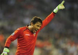 Diego Alves w pierwszej połowie dokonywał w bramce Valencii cudów...