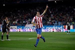 Diego Godin dał prowadzenie Atletico