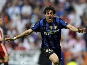 Diego Milito zdobył dzisiaj jedną bramkę