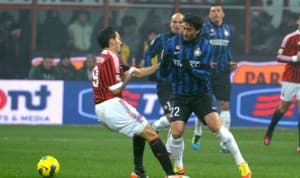Diego Milito swoim hat trickiem przybliżył Inter do Ligi Mistrzów