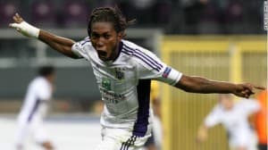 Dieumerci Mbokani zapewnił Anderlechtowi trzy punkty w starciu z Zenitem