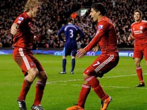 Dirk Kuyt, Luis Suarez
