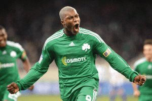Djibril Cisse zmienił zielony trykot na niebieski