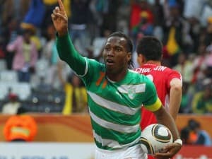 Didier Drogba, król strzelców Premiership, naturalnie obcokrajowiec