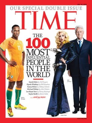 Drogba na okładce tygodnika „Time”