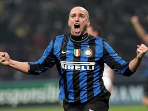 Esteban Cambiasso miał powody do radości