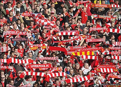 kibice, Anfield