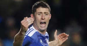 Gary Cahill wyleciał z boiska z czerwoną kartką