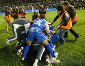 W Sewilli piłkarze Getafe mieli powody do zadowolenia.