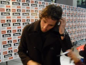 Granero był zadowolony i otwarty na pytania dziennikarzy