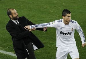 Czyżby Ronaldo uważał, że Barcelonę bez Guardioli będzie łatwiej pokonać?