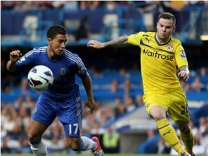 W dzisiejszym spotkaniu Eden Hazard zupełnie zawiódł
