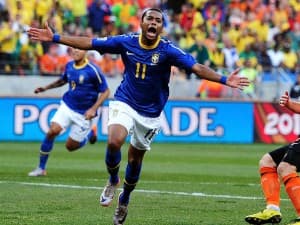 Robinho był wyróżniającą się postacią meczu