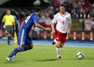 Jacek Krzynówek w historię reprezentacji wpisał się 96 występami