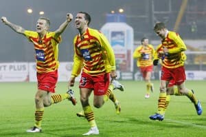 Piłkarze Jagiellonii mieli sporo powodów do radości