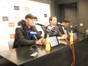 Konferencja prasowa po meczu Cracovia – Sandecja