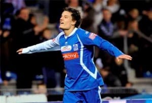 Jelle Vossen otworzył wynik meczu z Bayerem