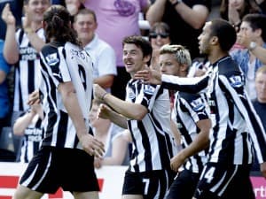 Newcastle zaliczyło fantastyczny comeback, Barton (nr 7) zdobył dwie bramki