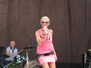 Swoim występem finał odbywającej się w Bydgoszczy 11. edycji Coca Cola Cup uświetniła Kate Ryan