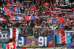 Jak za starych czasów, PSG przez cały mecz mogło liczyć na wsparcie swoich kibiców...