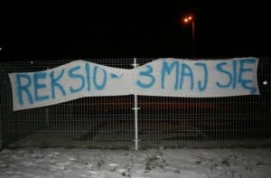 Kibice w Wielkopolsce popierają Reissa