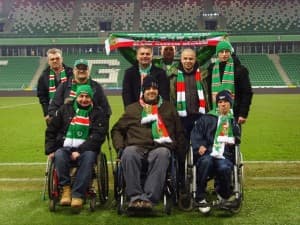 Był październik 2008 roku, kiedy Klub Kibiców Niepełnosprawnych stał się pierwszą formalną organizacją tego typu w Polsce