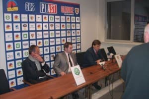 Konferencja prasowa po meczu Piasta Gliwice z Wartą Poznań