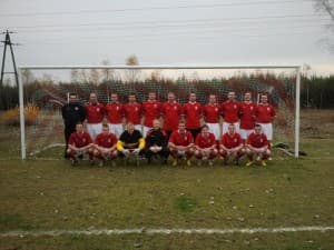 Zawodnicy KSF-u w koszulkach reprezentacji