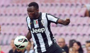 Kwadwo Asamoah starał się, jak mógł, ale dzisiejszego wieczora niewiele mu wychodziło