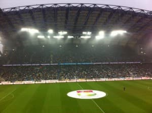 Stadion wypełniony po brzegi