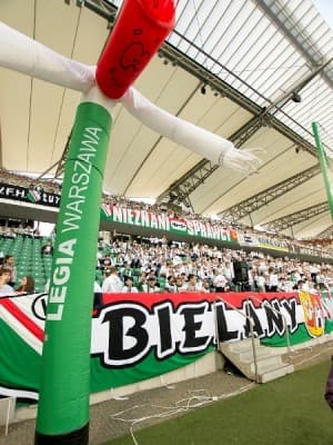 Fani Legii Warszawa mają powody do radości