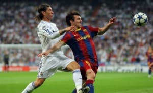 Strzelec obu goli na Santiago Bernabeu, Leo Messi