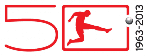 Logo 50-lecia Bundesligi