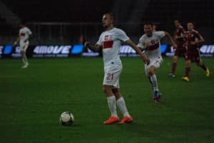 Kamil Grosicki asystował przy bramce Artura Sobiecha