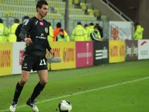 Maciej Sadlok nie mógł niestety pomóc kolegom w zwycięstwie
