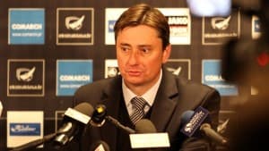 Na konferencji prasowej Maciej Skorża mówił, że odwołanie meczu było słuszną decyzją
