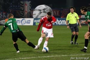 Maciej Iwański i Paweł Brożek