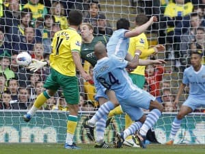 Andy Surman zdobył honorowego gola dla Norwich