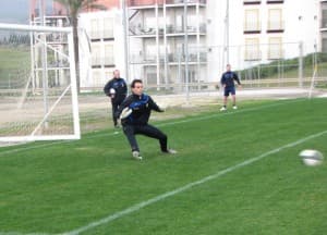 Marcelo Moretto w barwach Arki rozegrał już jeden sparing