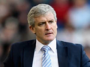 Mark Hughes jest zadowolony z remisu z Evertonem