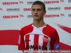 Mateusz Klich, jeszcze w barwach Cracovii