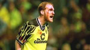 Matthias Sammer ze swoją słynną raną