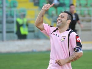 Miccoli może czuć się jednym z bohaterów Palermo, dzięki niemu zespół ten wyszedł na prowadzenie w meczu z Romą