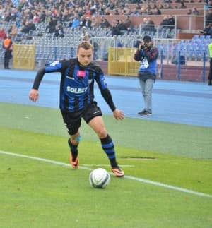 Michał Masłowski zdobył bramkę w meczu z Lechem
