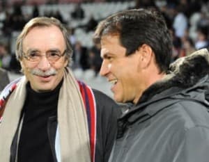 Od lewej: Michel Seydoux – prezes – i Rudi Garcia – trener Lille. To dzięki nim klub tak dobrze prosperuje