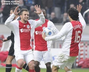 Miralem Sulejmani strzelił gola, ale Ajax tylko zremisował