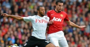 Mousa Dembele i Robin van Persie