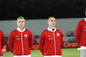Dawid Nowak (z lewej) w Cracovii chce dojść do wysokiej formy