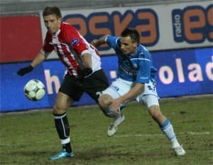Łukasz Derbich jeszcze w barwach Cracovii Kraków