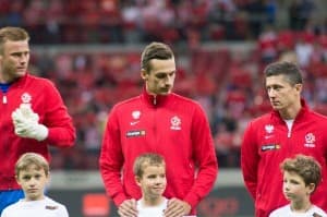 Artur Boruc, Łukasz Szukała, Robert Lewandowski